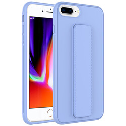 Apple iPhone 7 Plus Case Zore Qstand Cover Lila