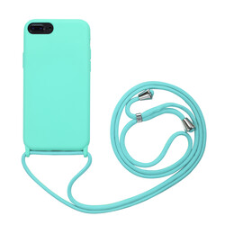 Apple iPhone 7 Plus Case Zore Ropi Cover Turquoise