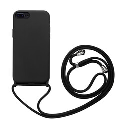 Apple iPhone 7 Plus Case Zore Ropi Cover Black