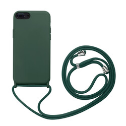 Apple iPhone 7 Plus Case Zore Ropi Cover Dark Green