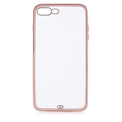 Apple iPhone 7 Plus Case Zore Voit Clear Cover Pink