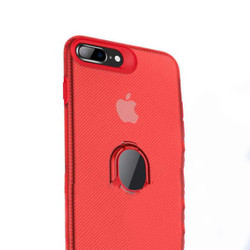 Apple iPhone 7 Plus Kılıf Voero Win Kapak Kırmızı