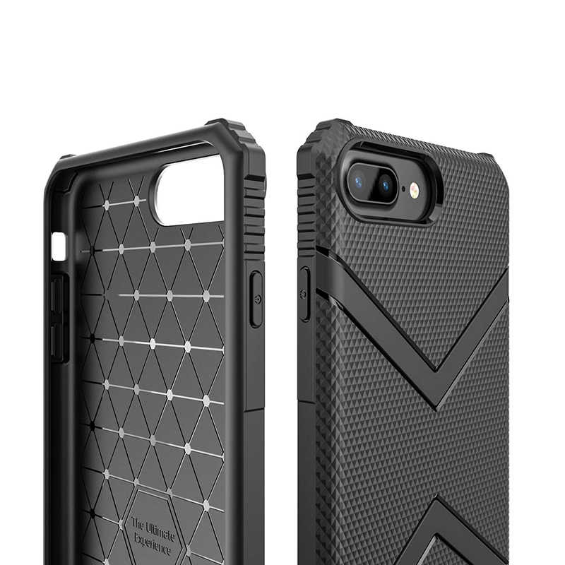 Apple iPhone 7 Plus Kılıf Zore Hank Silikon - 6