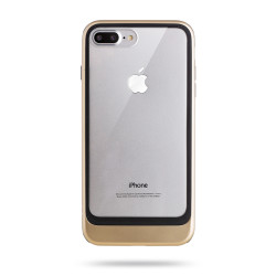 Apple iPhone 7 Plus Kılıf Roar Ace Hybrid Ultra Thin Kapak Gold