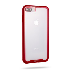 Apple iPhone 7 Plus Kılıf Roar Glassoul Airframe Kapak Kırmızı