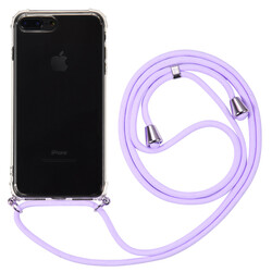 Apple iPhone 7 Plus Kılıf Zore X-Rop Kapak Renksiz