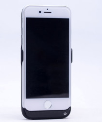 Apple iPhone 7 Plus Şarjlı Kılıf Harici Batarya Siyah