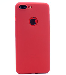 Apple iPhone 7 Plus Zore Vorka PP Kapak Kırmızı