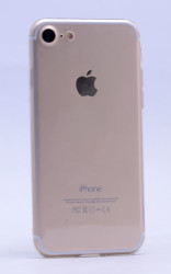 Apple iPhone 7 Kılıf Zore Ultra İnce Silikon Kapak 0.2 mm Renksiz