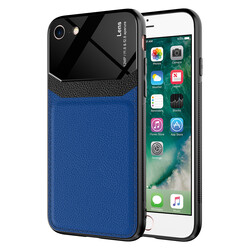 Apple iPhone 8 Case ​Zore Emiks Cover Navy blue