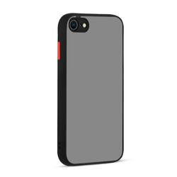 Apple iPhone 8 Case Zore Hux Cover Black