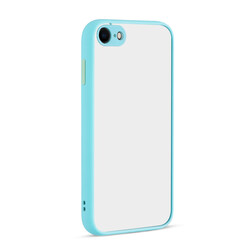 Apple iPhone 8 Case Zore Hux Cover Turquoise