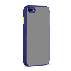 Apple iPhone 8 Case Zore Hux Cover Navy blue