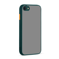 Apple iPhone 8 Case Zore Hux Cover Dark Green