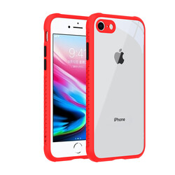 Apple iPhone 8 Case ​​Zore Kaff Cover Red