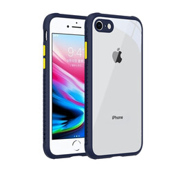 Apple iPhone 8 Case ​​Zore Kaff Cover Navy blue