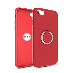 Apple iPhone 8 Case Zore Plex Cover Red