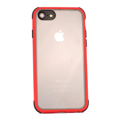 Apple iPhone 8 Case Zore Tiron Cover Red