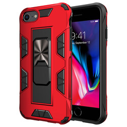 Apple iPhone 8 Case Zore Volve Cover Red