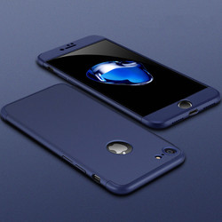 Apple iPhone 8 Kılıf Zore Ays Kapak Mavi
