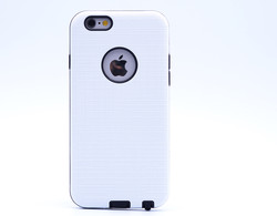 Apple iPhone 8 Kılıf Zore New Youyou Silikon Kapak Beyaz
