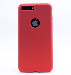 Apple iPhone 8 Kılıf Zore Premier Silikon Kapak Kırmızı