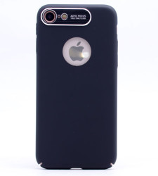 Apple iPhone 8 Kılıf Zore S-line Kapak Siyah