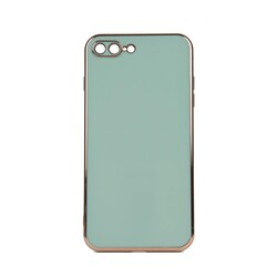 Apple iPhone 8 Plus Case Zore Bark Cover Açık Yeşil