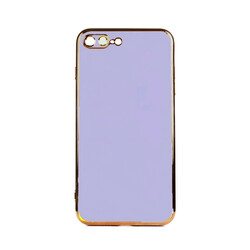 Apple iPhone 8 Plus Case Zore Bark Cover Purple