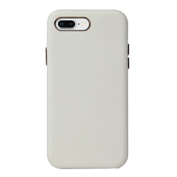 Apple iPhone 8 Plus Case Zore Eyzi Cover White
