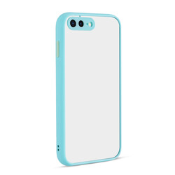 Apple iPhone 8 Plus Case Zore Hux Cover Turquoise