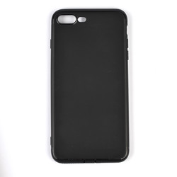 Apple iPhone 8 Plus Case Zore iMax Silicon Black