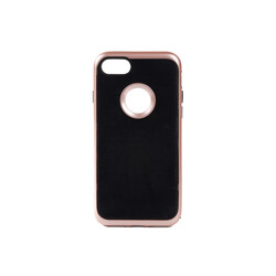 Apple iPhone 8 Case Zore İnfinity Motomo Cover Rose Gold