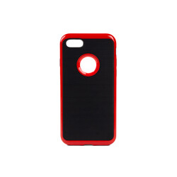 Apple iPhone 8 Case Zore İnfinity Motomo Cover Red