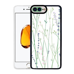 Apple iPhone 8 Plus Case Zore M-Fit Patterned Cover Flower No4