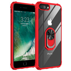 Apple iPhone 8 Plus Case Zore Mola Cover Red