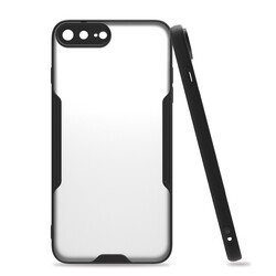 Apple iPhone 8 Plus Case Zore Parfe Cover Black