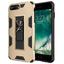 Apple iPhone 8 Plus Case Zore Volve Cover Gold