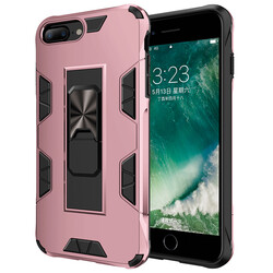 Apple iPhone 8 Plus Case Zore Volve Cover Rose Gold