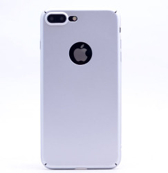 Apple iPhone 8 Plus Kılıf Zore 3A Rubber Kapak Gri