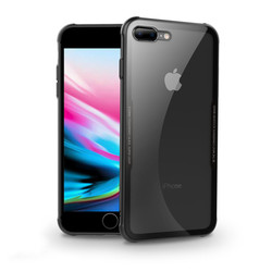 Apple iPhone 8 Plus Kılıf Zore Craft Arka Kapak Siyah