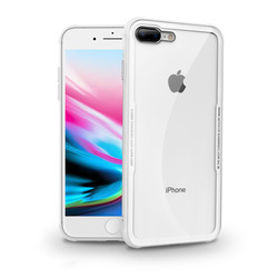 Apple iPhone 8 Plus Kılıf Zore Craft Arka Kapak Beyaz