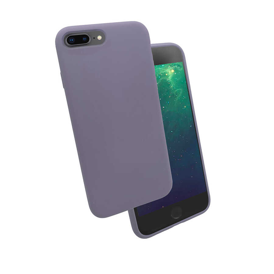 Apple iPhone 8 Plus Kılıf Zore Silk Silikon - 7