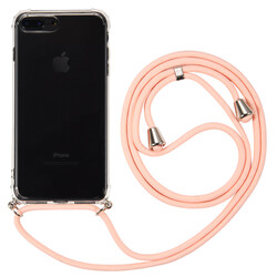 Apple iPhone 8 Plus Kılıf Zore X-Rop Kapak Renksiz