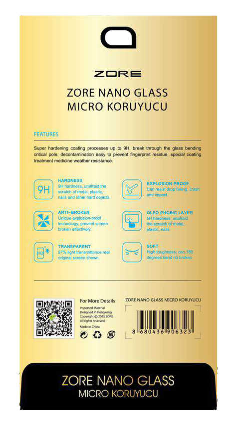 Apple iPhone 8 Zore Nano Micro Temperli Ekran Koruyucu - 2