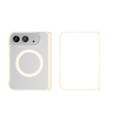 Apple iPhone Duo Case M-safe Charging Feature Matte Hard PC Back Wlons Vena Cover White