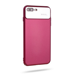 Apple iPhone iPhone 8 Plus Kılıf Roar Ultra-Air Hard Kapak Kırmızı