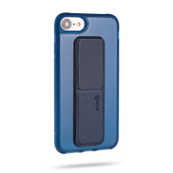 Apple iPhone SE 2020 Case Roar Aura Kick-Stand Cover Navy blue