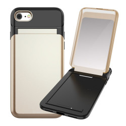 Apple iPhone SE 2020 Case Roar Mirror Bumper Cover Gold