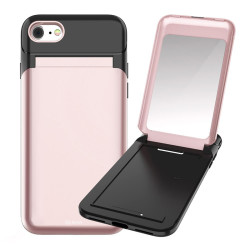 Apple iPhone SE 2020 Case Roar Mirror Bumper Cover Rose Gold